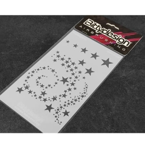 BDSTC-021 Vinyl stencil Stars V2
