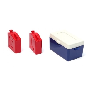 CM/PP0356 RC Scale Accessories - Ice Bucket (1) and Fuel Can (2)