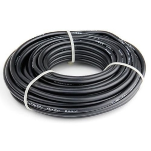 150000036-0 Turnigy High Quality 10AWG Silicone Wire 10m (Black)