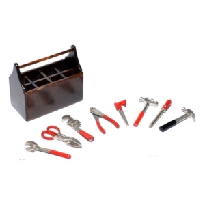 BRSCAC014  RC Scale Accessories - Tool Box 8 Pieces Toolset
